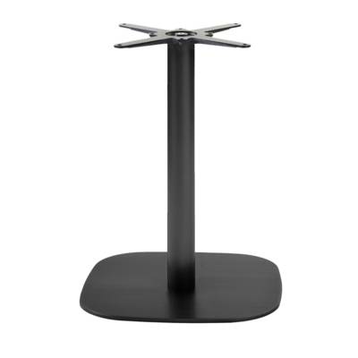 Pied de table rect. noir Round - intérieur - RestooTab