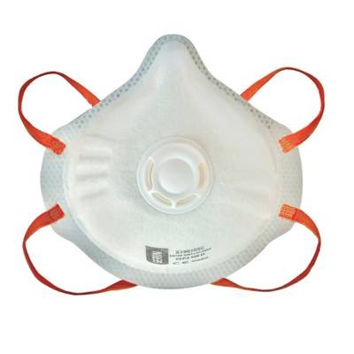 Masque jetable de protection anti-poussières avec soupape FFP2 - Gedimat