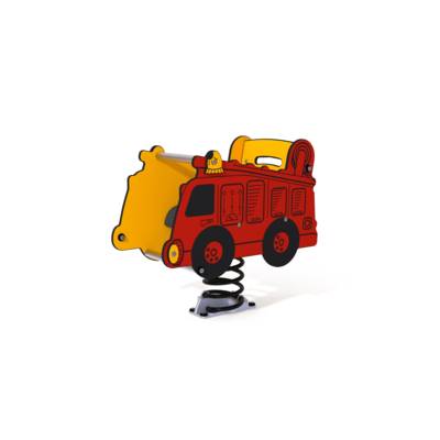 Jeu sur ressort - Les pompiers - Husson