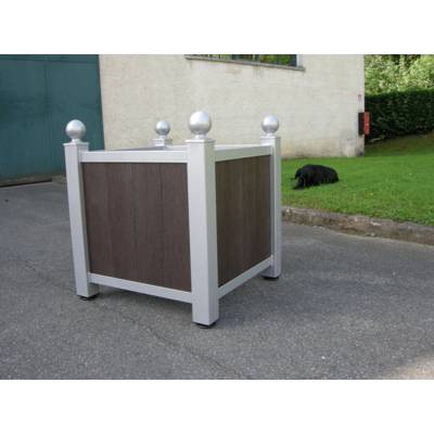 Jardinière Garnier boule 76x76 cm – Serem