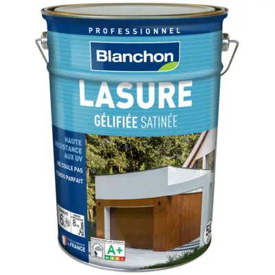 Lasure gélifiée 5L chêne foncé - BLANCHON - 00604009
