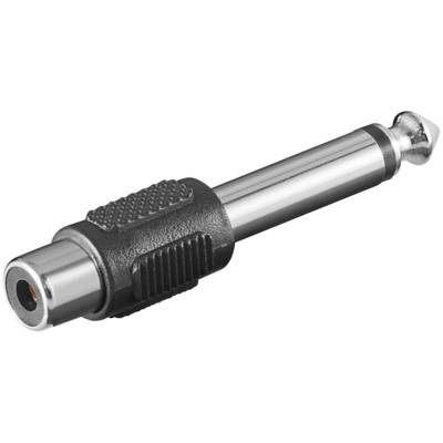 Adaptateur Audio Jack 6.35 mm Mâle (2-pin, Mono) > RCA Femelle