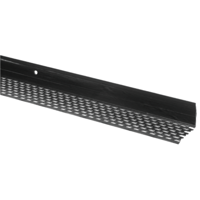 Profil de ventilation bas PVC brun UBBINK pour bardage - 30x30 mm - L.2m50 - 850501