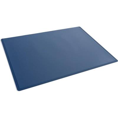 Sous-main Antidérapant avec Rabat Transparent 53x40 cm Polypropylène Bleu foncé - DURABLE