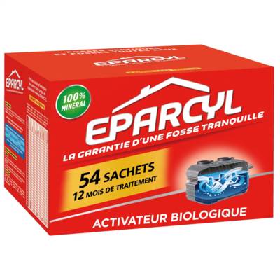Activateur Biologique pour Fosses Septiques – 54 Sachets (12 mois) – Entretien Fosses Septiques