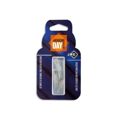 Etui de 12 lames pour cutter precison