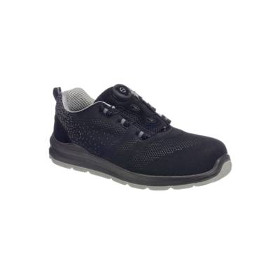 Compositelite Wire Lace Safety Trainer Knit S1P - Taille 46 - Noir/Gris - PORTWEST - FT08BGY46