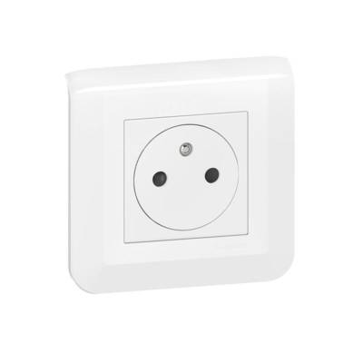 Prise de courant surface MOSAIC blanc 16A - Gedimat - LEGRAND