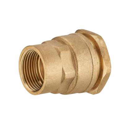 Raccord laiton droit - femelle ø15 x 21 mm - Gedimat - NOYON ET THIEBAULT