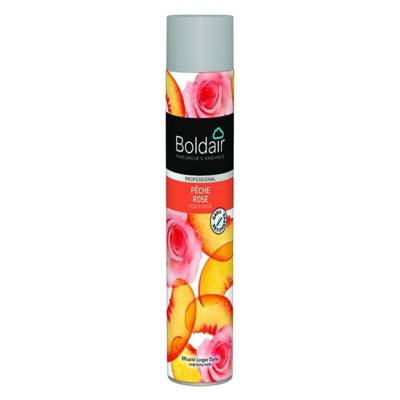 Aérosol 750 ml Désodoriasant parfumant pêche rose