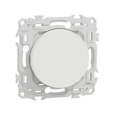 Lot de 108 va-et-vient ou poussoir odace Blanc craie - SCHNEIDER - S920204P - Schneider Electric