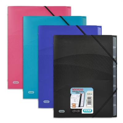 Trieur OSMOSE A4 8 Compartiments Coloris aléatoire