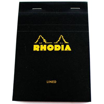 Bloc BLACK N°13 10,5x14,8cm 80F agrafées 80g ligné