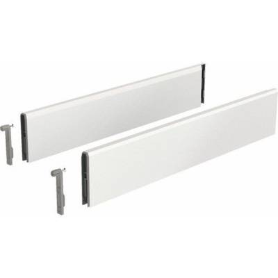 Set HETTICH ArciTech Topside pour tiroir 186/94 ou 218/126 mm - L.500 mm - Blanc - 9122922 - HETTICH FRANCE