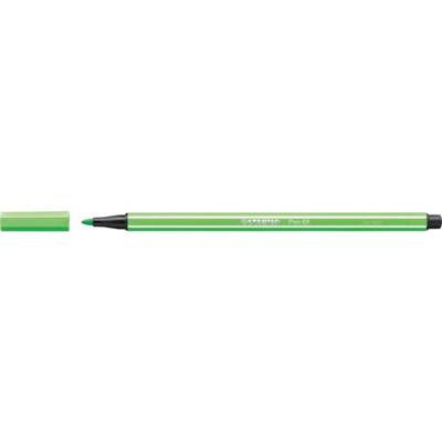 Feutre de Dessin PEN 68 Pte ogive Moyenne 1 mm Vert émeraude clair - STABILO