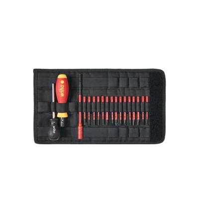 Jeu de tournevis dynamométriques WIHA TorqueVario-S electric - 19 pièces - 36791 - Maxoutil