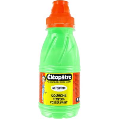 Gouache Néfertari Fluo Verte en 250 ml - CLÉOPÂTRE