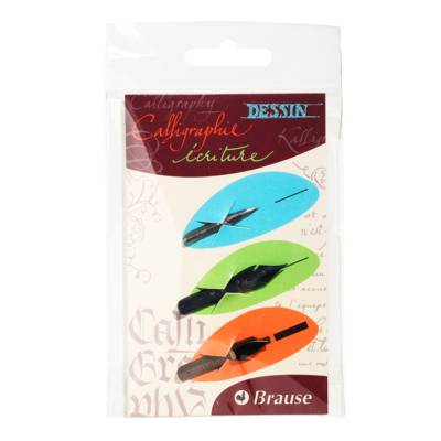 Pochette 3 plumes assortiment