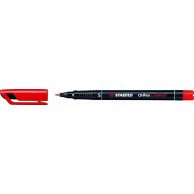 Feutre pour films OHPen Universal Permanent S 0,4mm Rouge