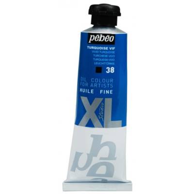 Peinture Huile Fine XL Studio 37 Ml Turquoise Vif - PÉBÉO