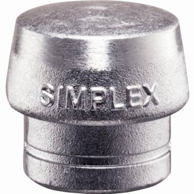 Embouts HALDER SIMPLEX métal doux, argent - D=40 mm - 3209.040