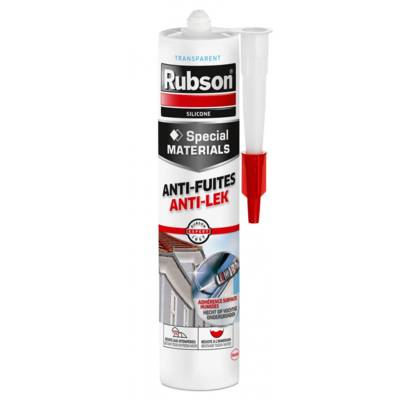 Mastic anti-fuites transparent - cartouche de 280ml - Gedimat