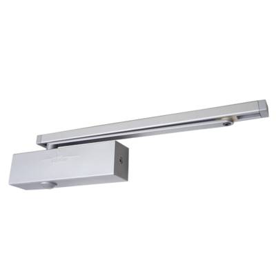 Ferme-porte GROOM 3400 Avec frein à l'ouverture - Bras anti-vandalisme - Blanc 9016 - GR340710 - GROOM FERMETURES SA