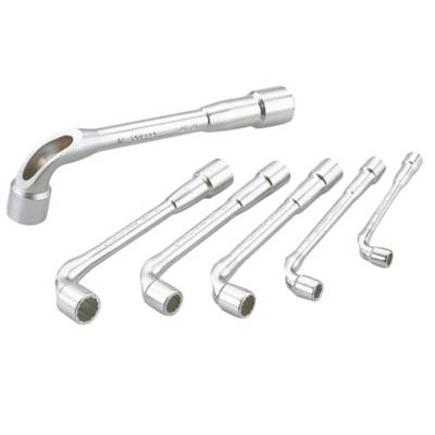 Jeu 6 clés a pipe débouchée 6/12 pans 7 a 17 mm SAM - 93SDJ6 - Maxoutil