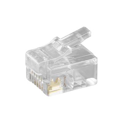 Connecteur RJ12 pour Câble Plat, 6 Broches à sertir