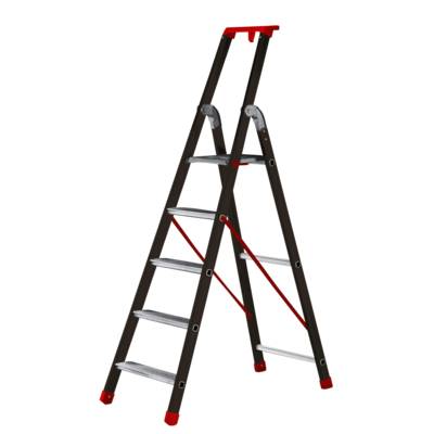 Escabeau pro en alu 5 marches GEDIMAT PERFORMANCE PRO - Gedimat