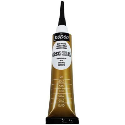 Tube CERNE RELIEF 20ml peinture base eau OR