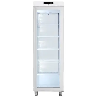 Armoire froid positif 1 porte vitrée - Sur pieds réglables - GR400GWR - Eberhardt