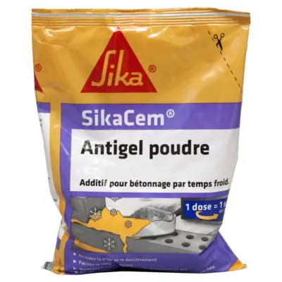 Antigel poudre SIKACEM beige - dose de 700g - Gedimat