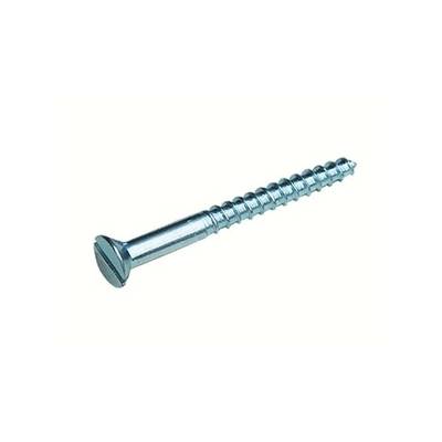 Vis à bois acier zingué tête plate fraisée fendue diam.3mm long.20mm en sachet de 44 pièces - Gedimat - VYNEX