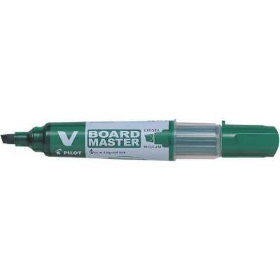 Marqueur Rechargeable V BOARD MASTER Begreen Pointe Biseauté Moyenne Vert - PILOT