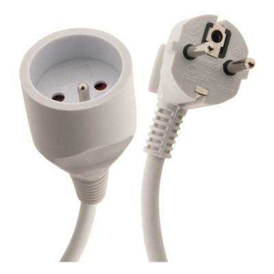Prolongateur domestique H05VV-F 3G1,5 mm² - 3 m - Gedimat - ZENITECH