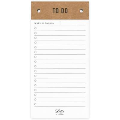 Conscious To Do Bloc-Notes Recharge 100x200mm - LETTS