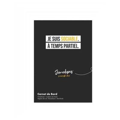 Carnet de bord Int'l piqué 14,8x21cm 40 pages Motif "Fantaisie" Aléatoire