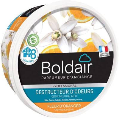 Pot 300g Gel Destructeur d'odeurs 8 Semaines Fleur d'oranger