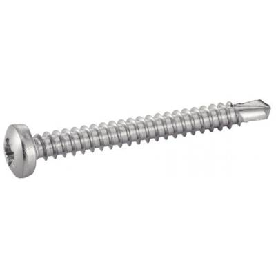 Vis autoperceuse tête ronde Inox A2 PZ 4.8x16 ACTON - Boite 200 - 624304.8X16 - Maxoutil