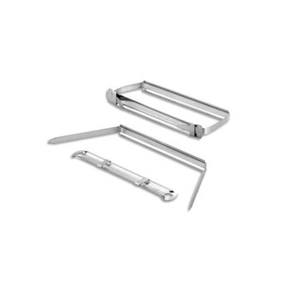 Lot de 50 Relieurs Aluminium pour Archivage - Ecartement 8 cm