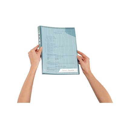 Lot de 5 pochette CombiFile soufflet A4 PP grainée 0,20 mm - LEITZ