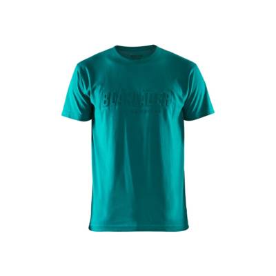 Tee-shirt BLAKLADER Imprimé 3D - 35311042-Bleu canard-XXL - BLAKLADER WORKWEAR