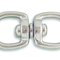 Touret double zamak nickelé D5mm - Gedimat - CHAPUIS