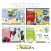 Boîte créa, Tableaux gommettes Chenilles