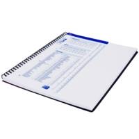 Cahier Polypro ACTIVEBOOK  160 P 90G 24x29.7 cm Quadrillé 5x5 coloris aléatoire