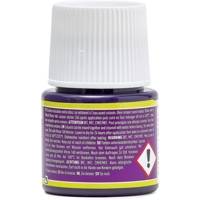 Flacon 45ml peinture Vitrea 160 brillante pour verre AMARANTHE