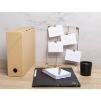 Boîte de transfert OfficeByMe dos 90mm - Beige