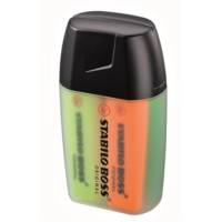 BOSS box 4 surligneurs BOSS ORIGINAL jaune bleu vert orange - STABILO