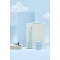 Taille-crayon 3 trous GRIP, bleu ciel